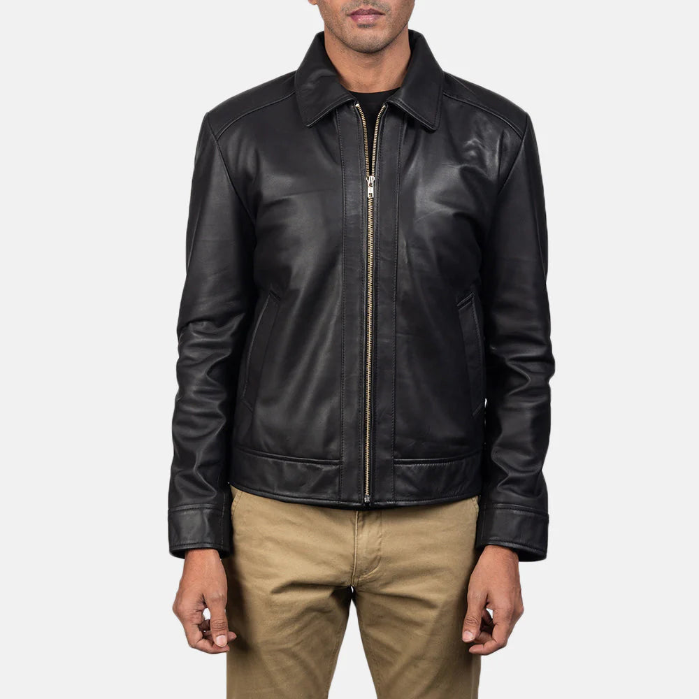 Stylish Inferno Sheepskin Leather Jacket – Premium Quality